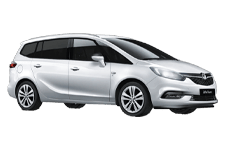 Van Hire Dewsbury - Vauxhall Zafira 5 + 2 - Minibus hire Dewsbury